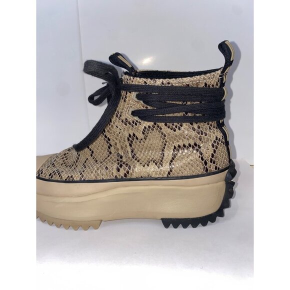 Converse Run Star Hike High Snakeskin Zip Chunky Boot 170056C Women's Size 6.5 - Picture 5 of 11